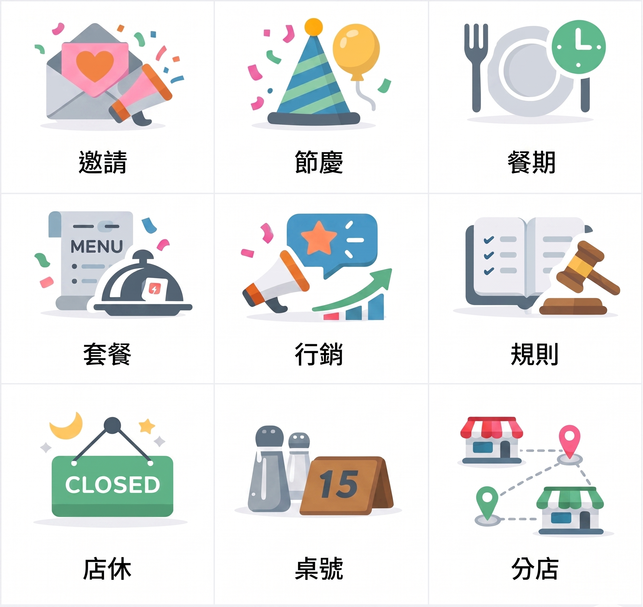 餐廳訂位系統 EatLink 訂位通 線上訂位平台 九大功能